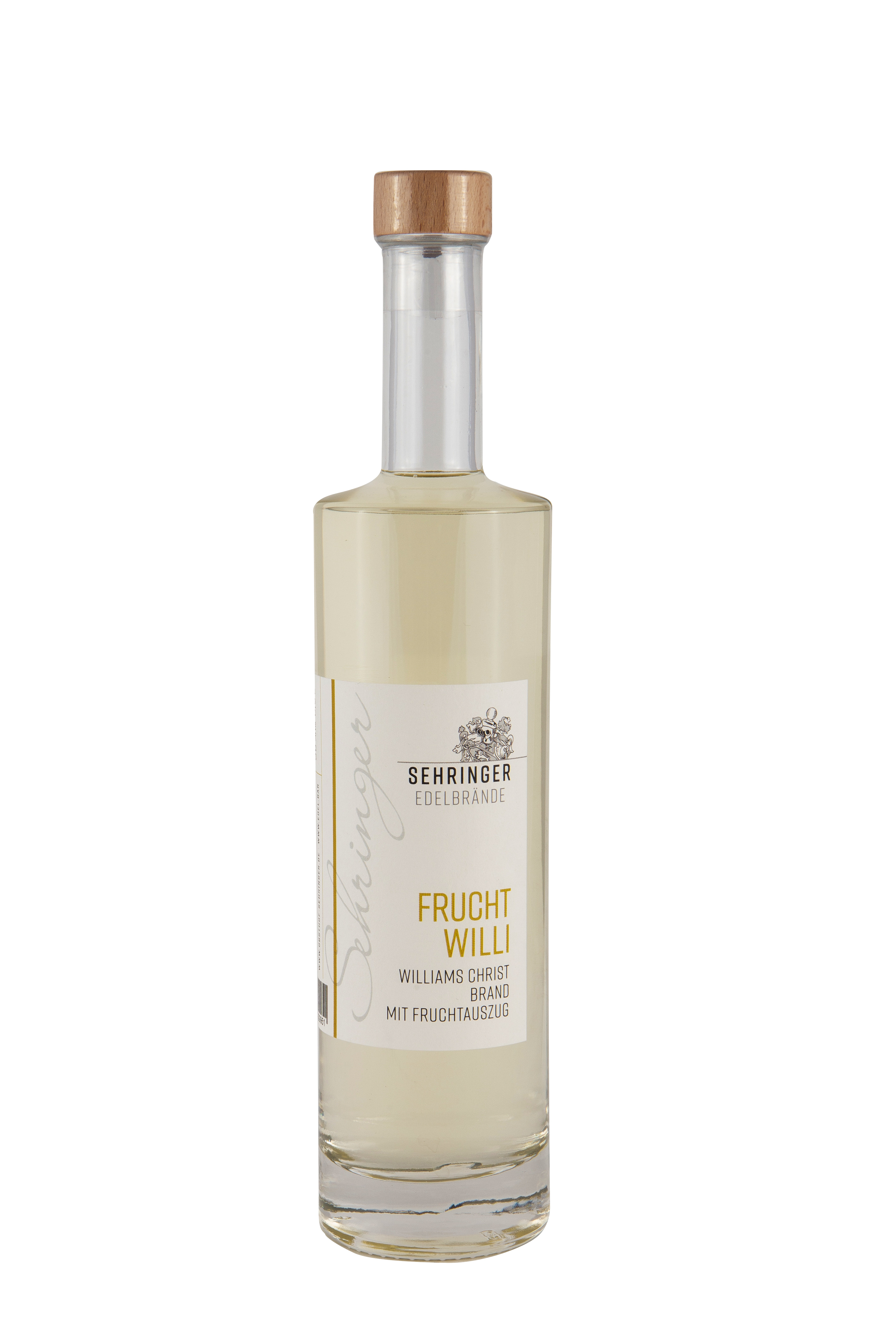 Sehringer Frucht-Willi Williams-Christ-Birnenbrand Fruchtauszug, 36%vol. Sehringer Frucht-Willi Williams-Christ-Birnenbrand Fruchtauszug, 36%vol.