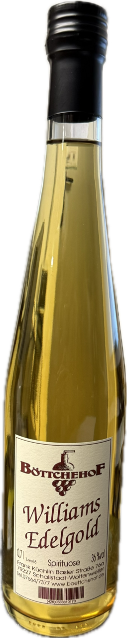 Böttchehof Williams Edelgold Likör Böttchehof Williams Edelgold Likör