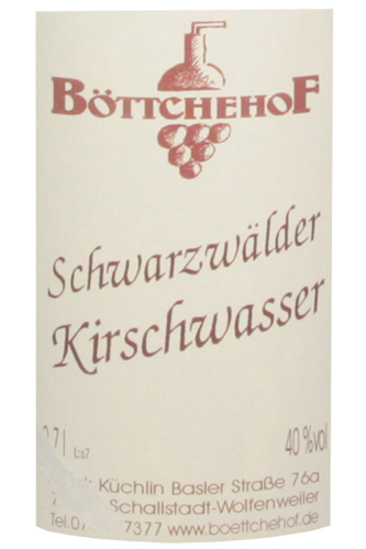 Böttchehof Schwarzwälder Kirschwasser