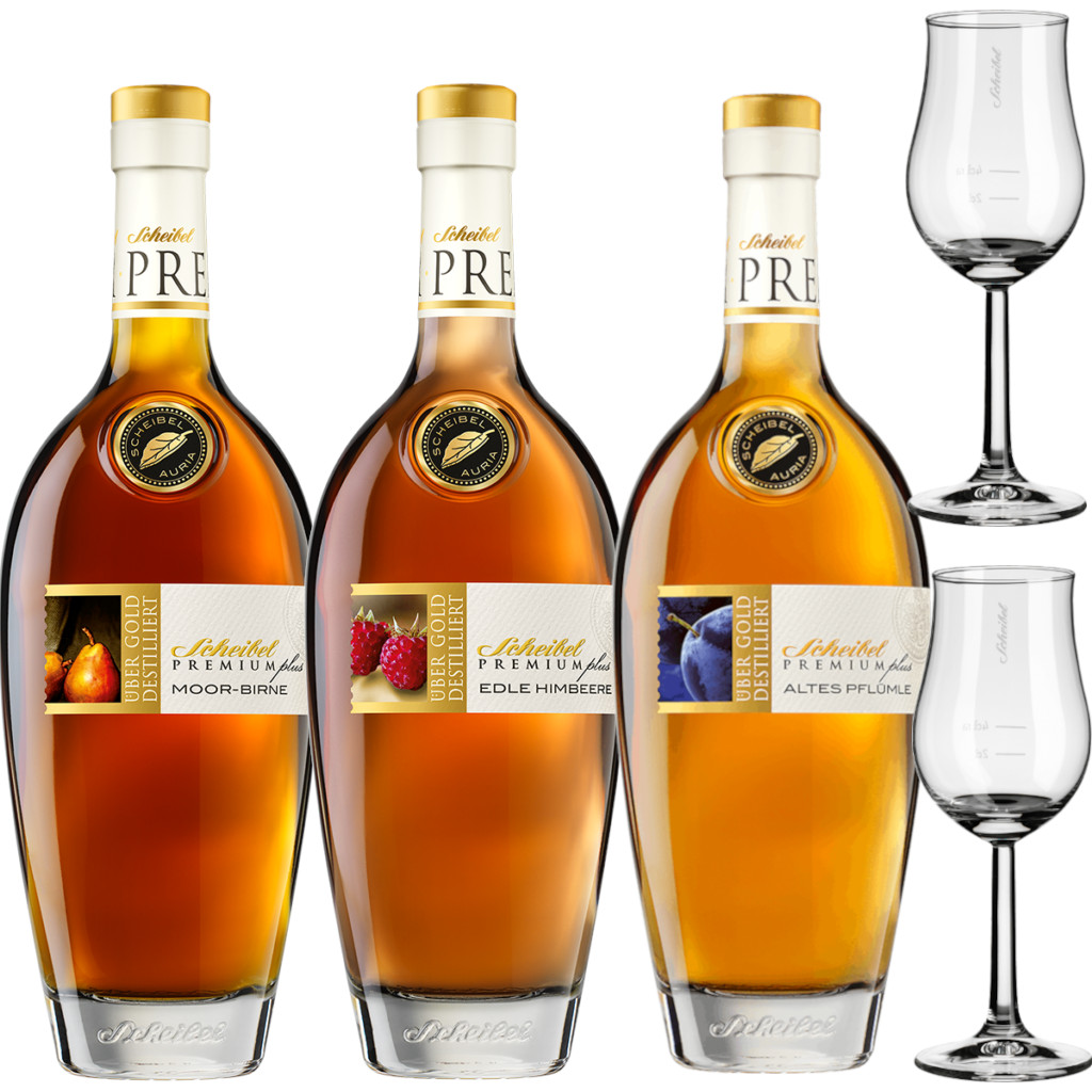 Scheibel PREMIUMplus Sparset 1 40-43% Vol. (3x 0,7l) Scheibel PREMIUMplus Sparset 1 40-43% Vol. (3x 0,7l)