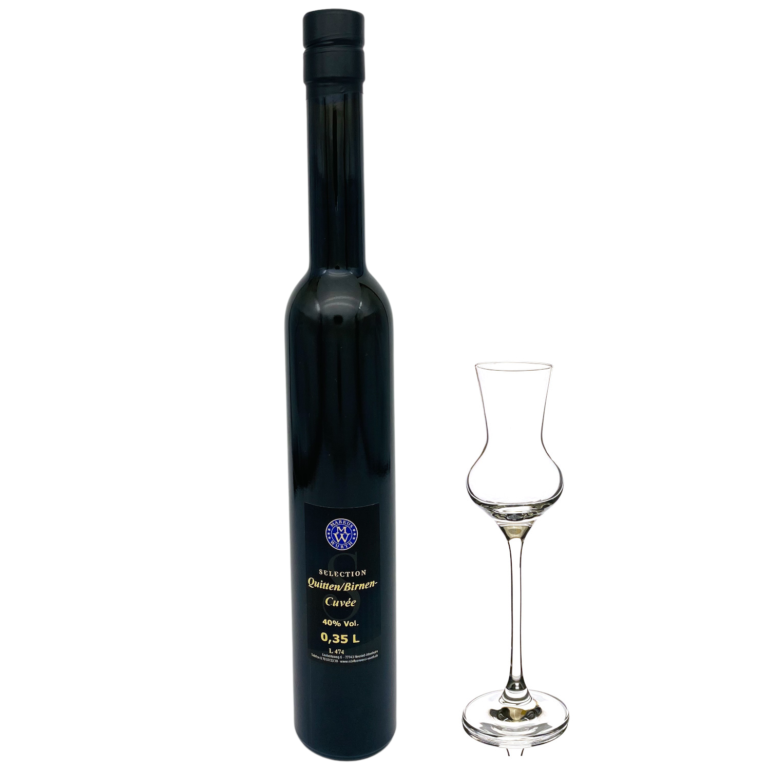 Wurth Quitte-Birne-Cuvée, 40%vol. Wurth Quitte-Birne-Cuvée, 40%vol.