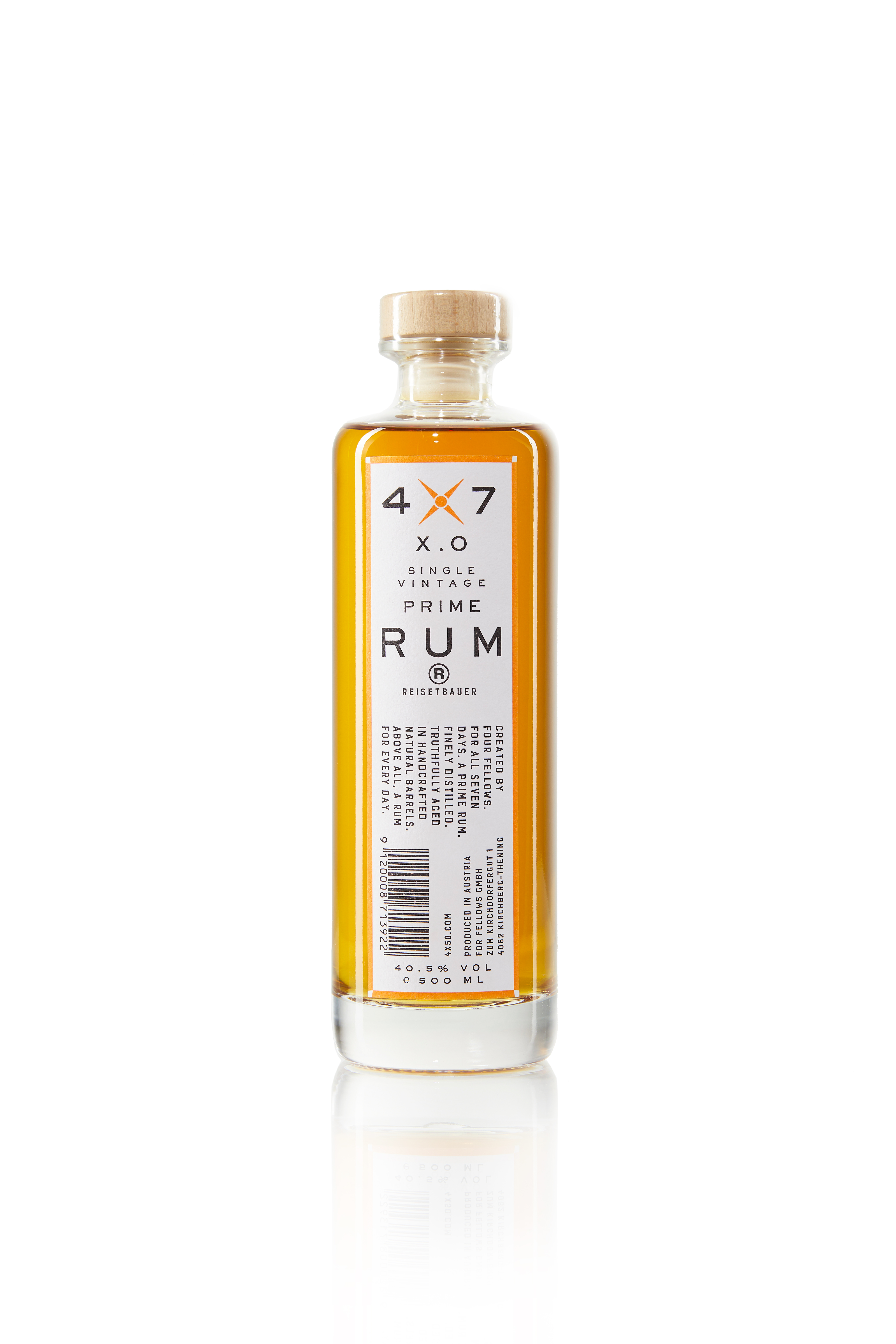 4x7 X.O Single Vintage Prime Rum by Reisetbauer 40,5%vol.