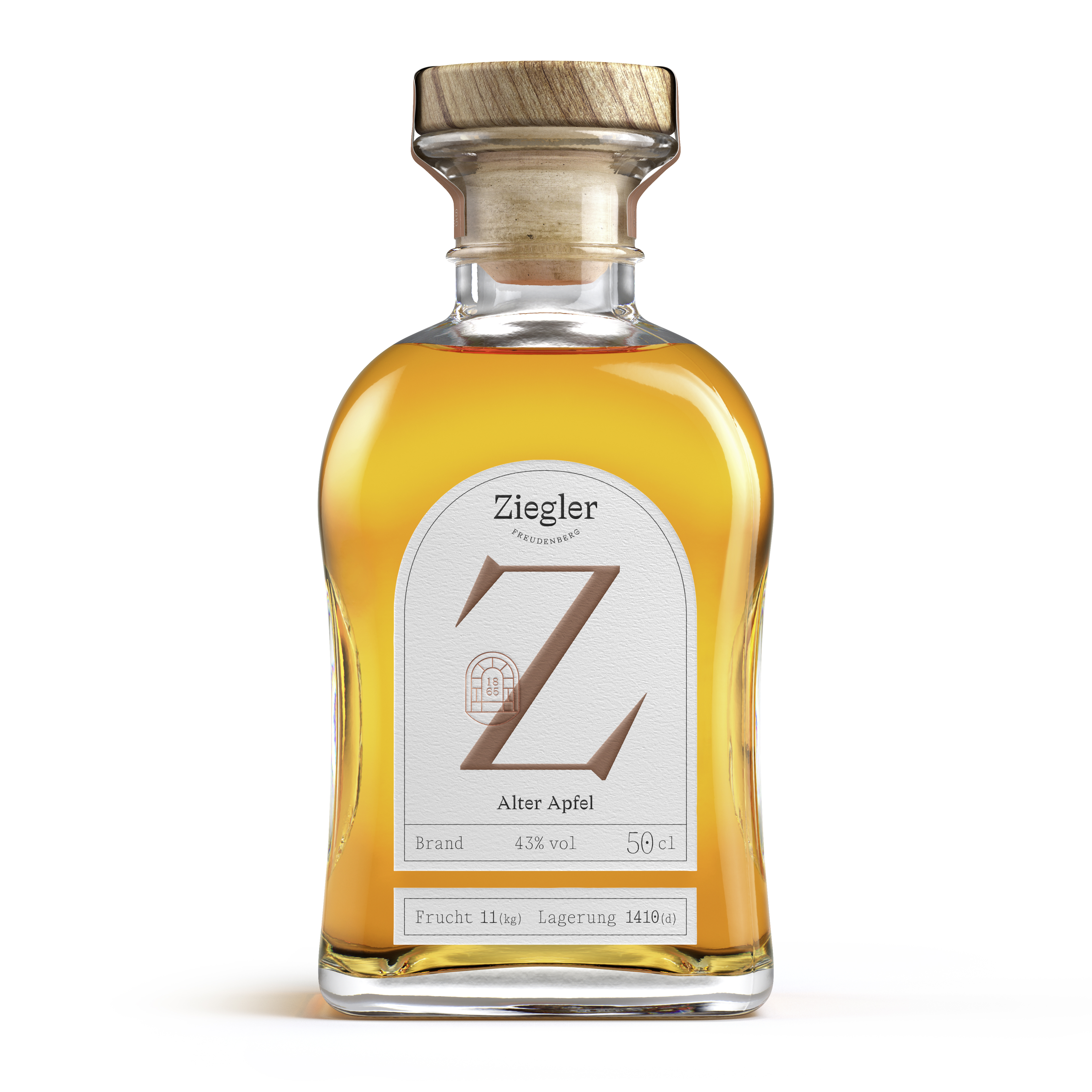 Ziegler Alter Apfel im Holzfass gereift 43%vol. Ziegler Alter Apfel im Holzfass gereift 43%vol.