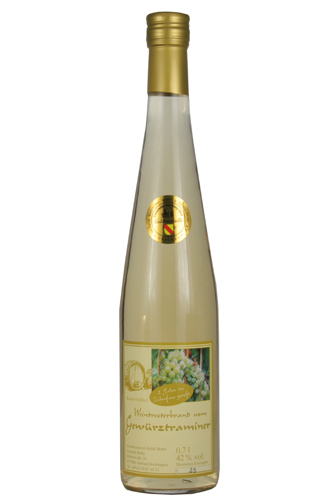 Bohn Weintresterschnaps v. Gewürztraminer Fass 42$vol, 0,7l