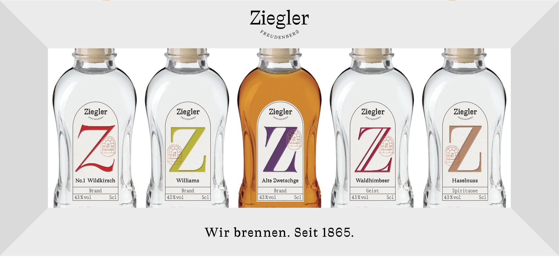 Ziegler Selection 43%vol. 5 x 0,05l