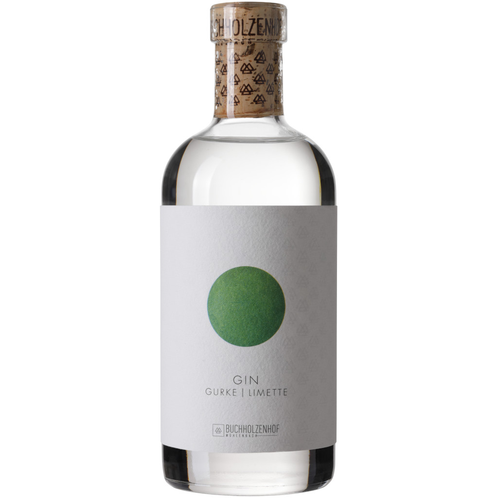 Buchholzenhof Gin Gurke Limette 40%vol.