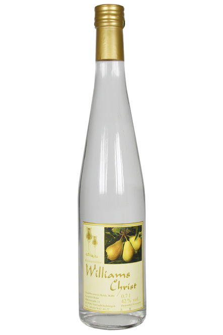 Bohn Birnenschnaps Williams Christ 42%vol, 0,7l Bohn Birnenschnaps Williams Christ 42%vol, 0,7l