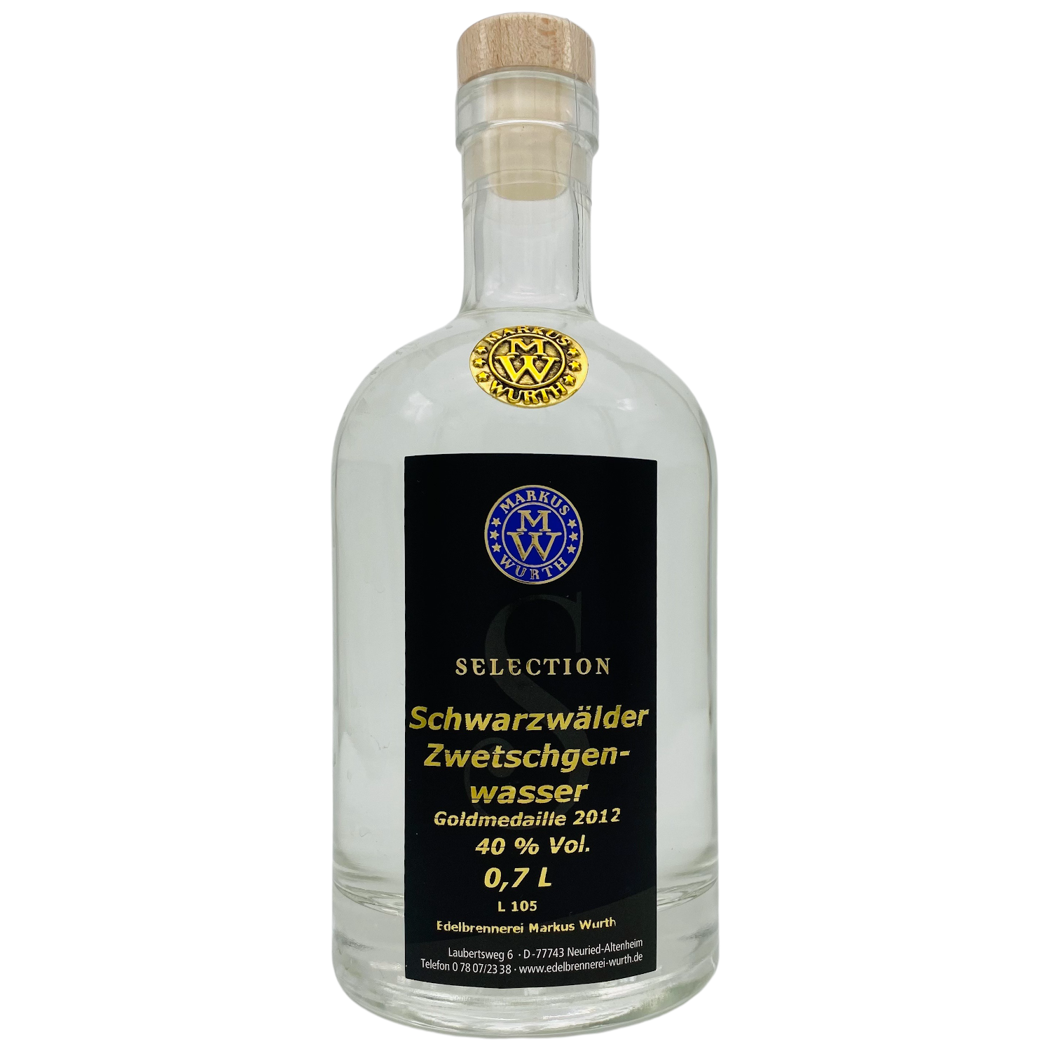 Wurth Schwarzwälder Zwetschgenwasser
