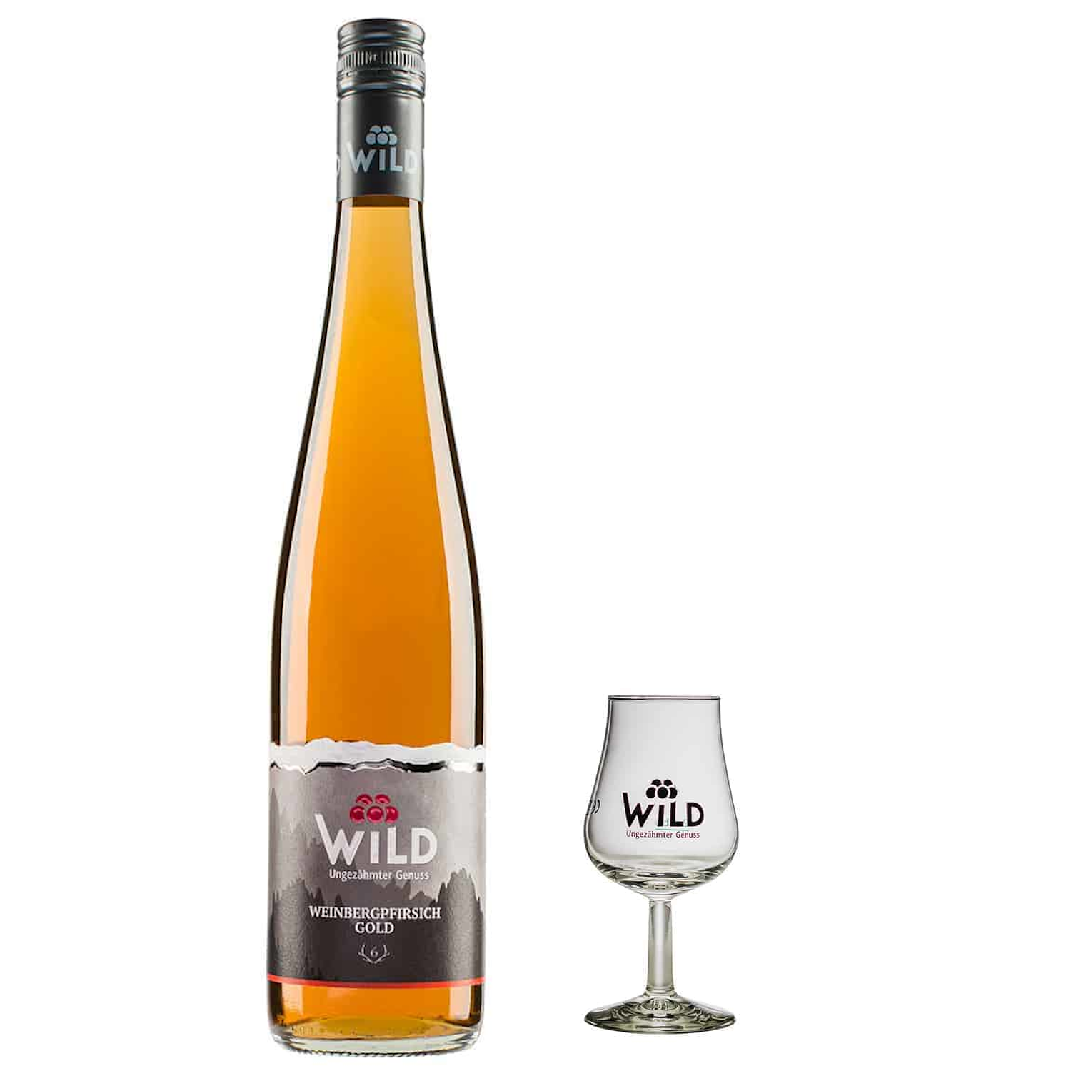 Wild Weinbergpfirsich Gold 35%vol.