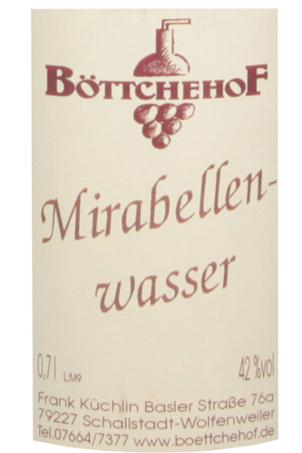 Böttchehof Mirabellenschnaps