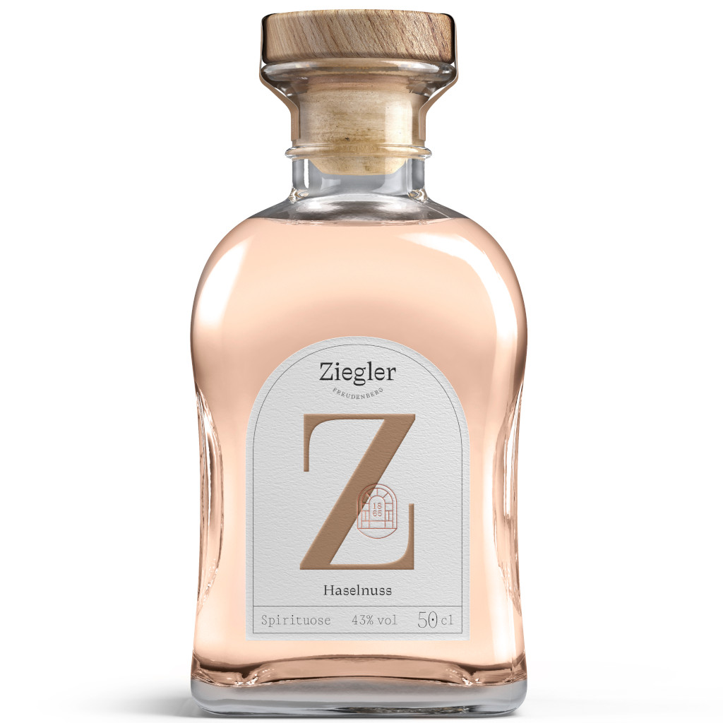 Ziegler Haselnuss 43%vol. Ziegler Haselnuss 43%vol.