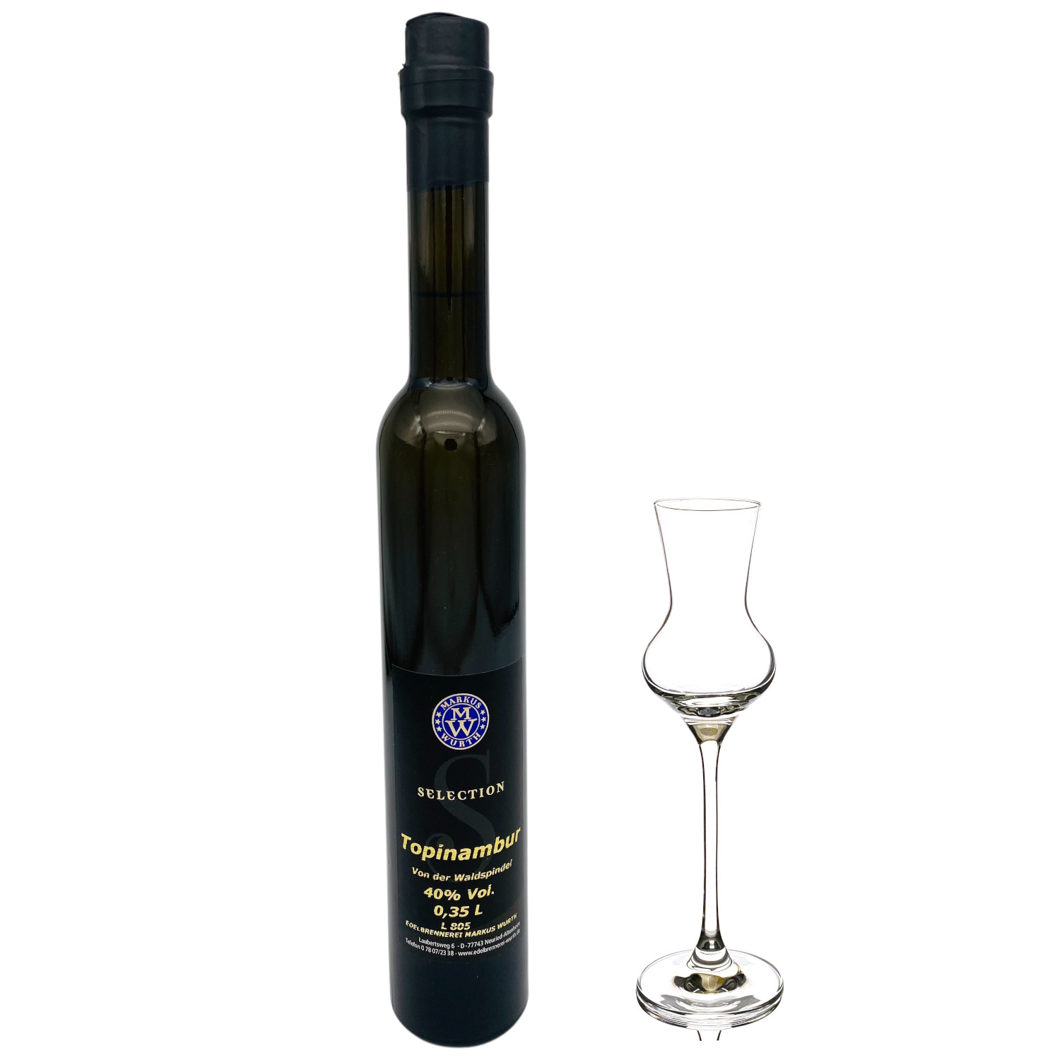 Wurth Topinamburschnaps klar 40%ol. Wurth Topinamburschnaps klar 40%ol.