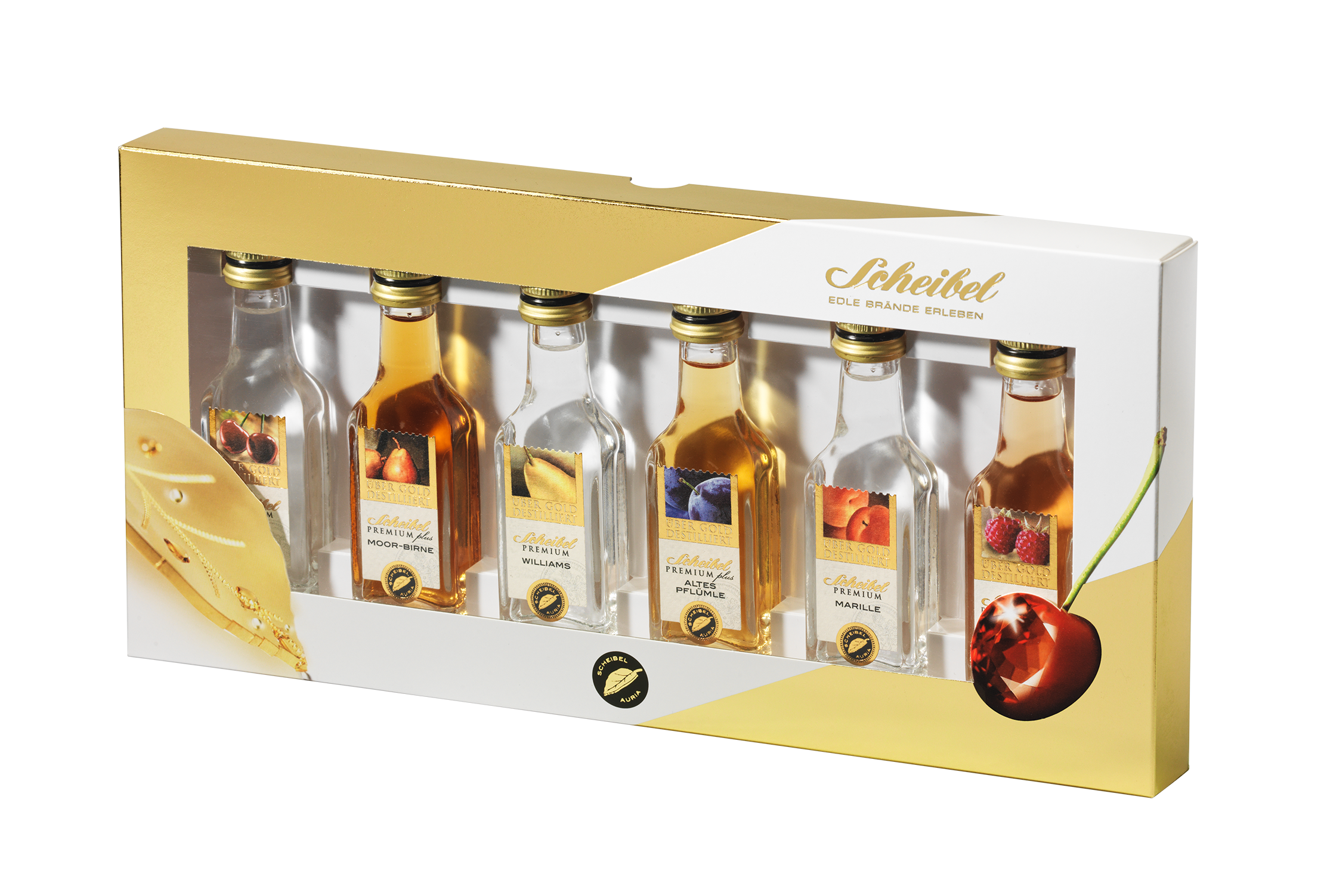 Scheibel Premium-Diamantenschnaps Scheibel, 6 x 0,02l Scheibel Premium-Diamantenschnaps Scheibel, 6 x 0,02l