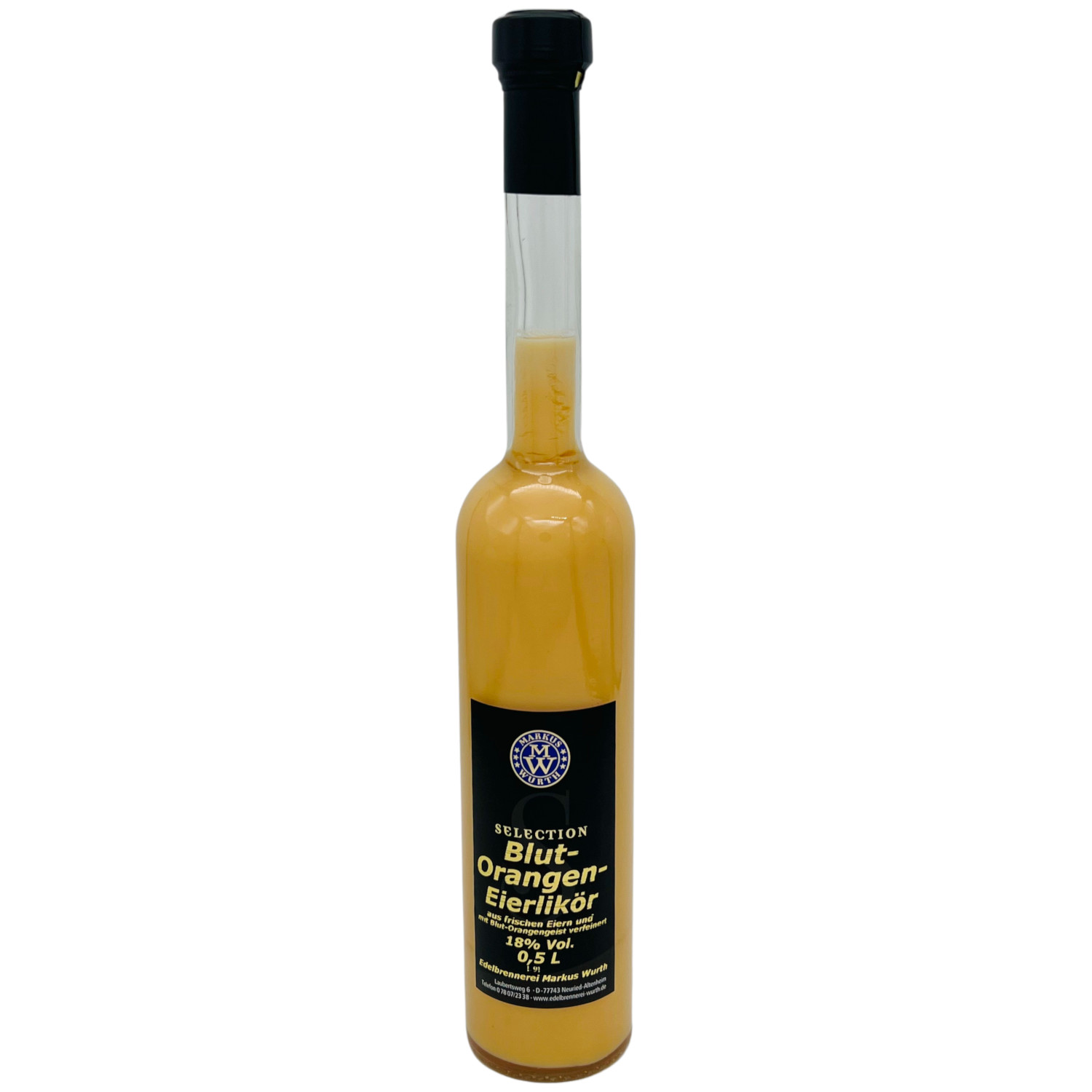 Wurth Eierlikör Blutorange 18%vol.