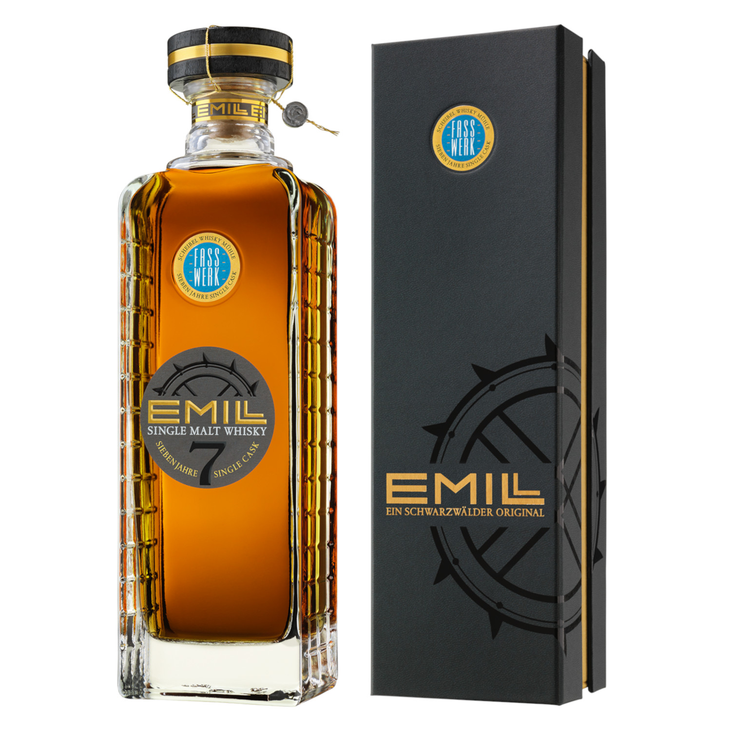 Scheibel Fasswerk Whisky EMILL 61,1% Vol. 7 Jahre Single Cask ...