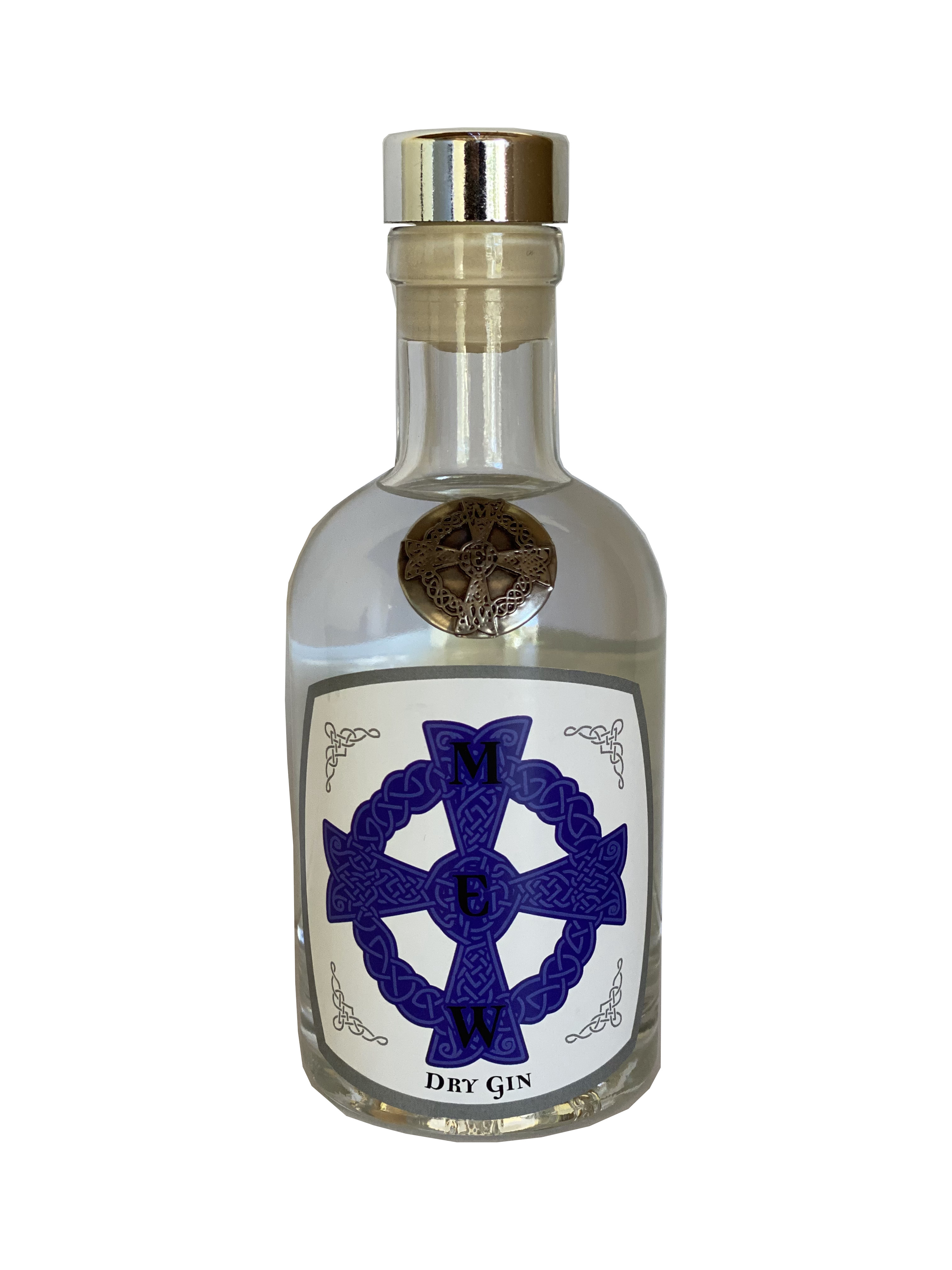 Wurth Dry Gin Blue Cross Old School, 44%vol,