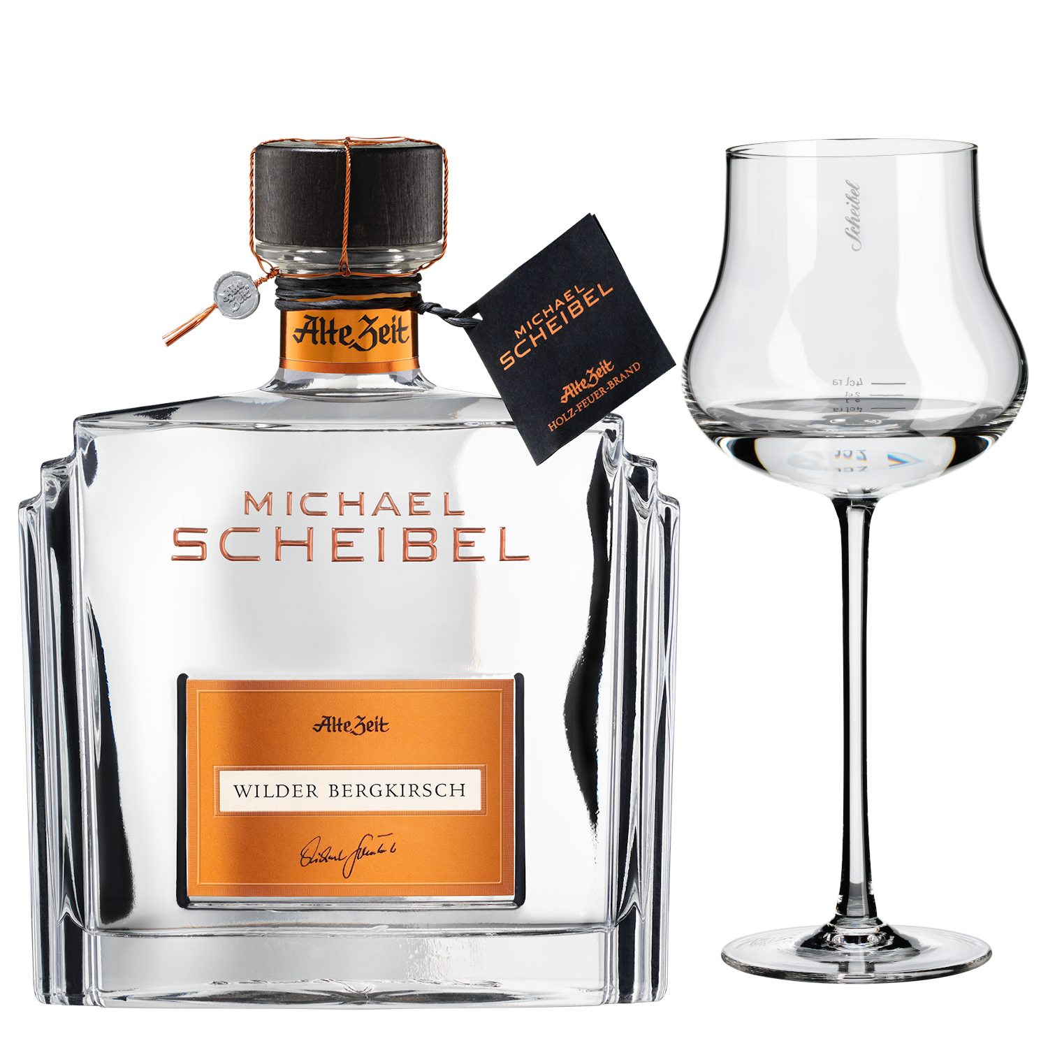 Scheibel Alte Zeit Wilder Bergkirsch 44% Vol. Scheibel Alte Zeit Wilder Bergkirsch 44% Vol.
