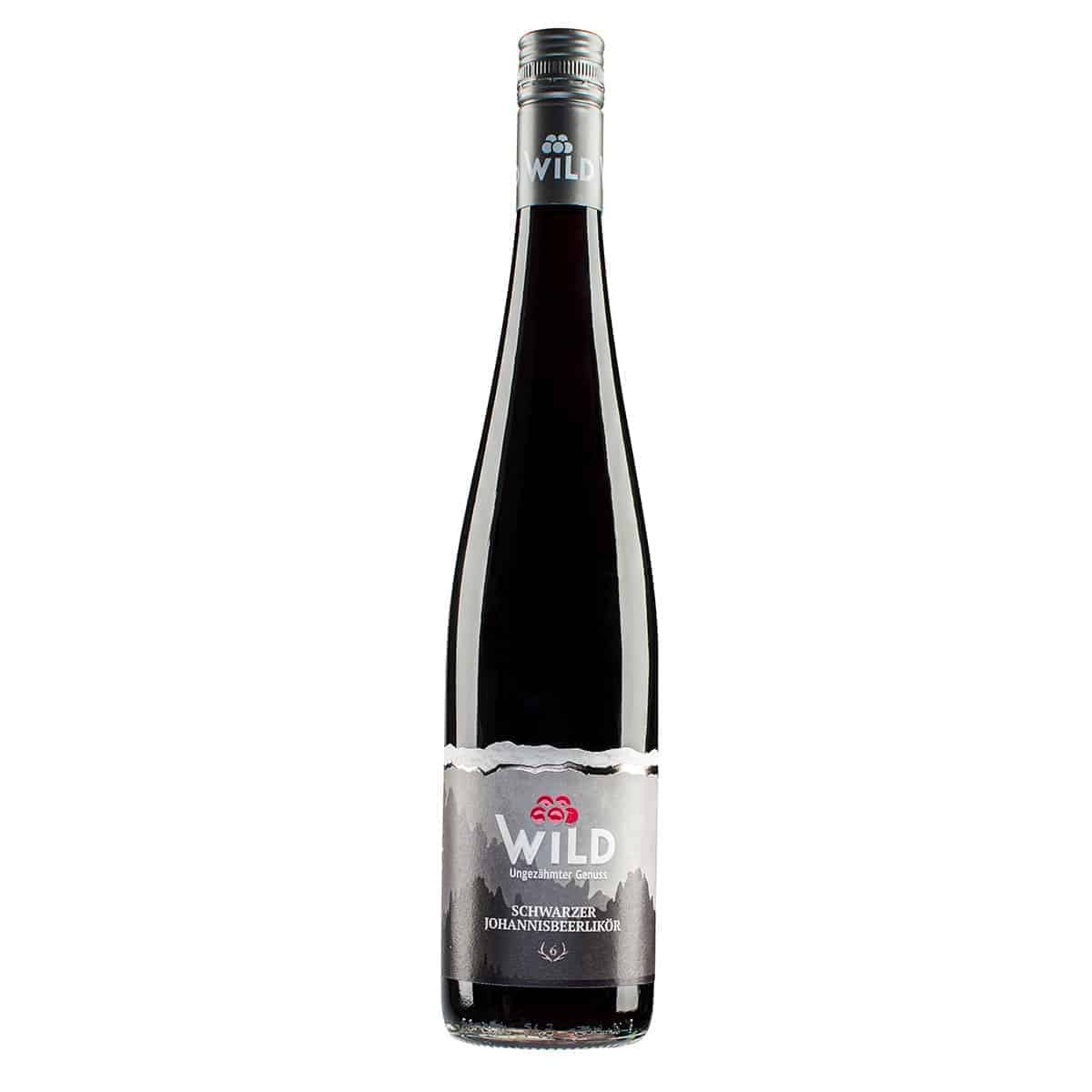 Wild Schwarzer Johannisbeerlikör 17%vol, 0,7l Wild Schwarzer Johannisbeerlikör 17%vol, 0,7l