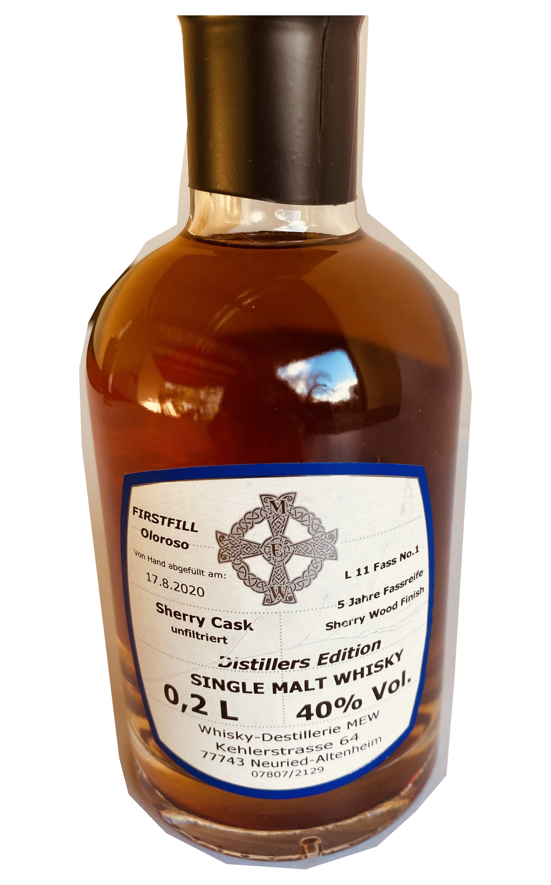 Wurth Whisky Distillers Edition 7 Jahre Oloroso Sherry Finish 42%vol.