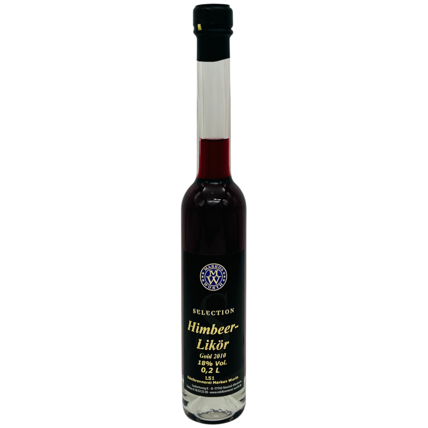 Wurth Himbeerlikör, 18%vol. Wurth Himbeerlikör, 18%vol.