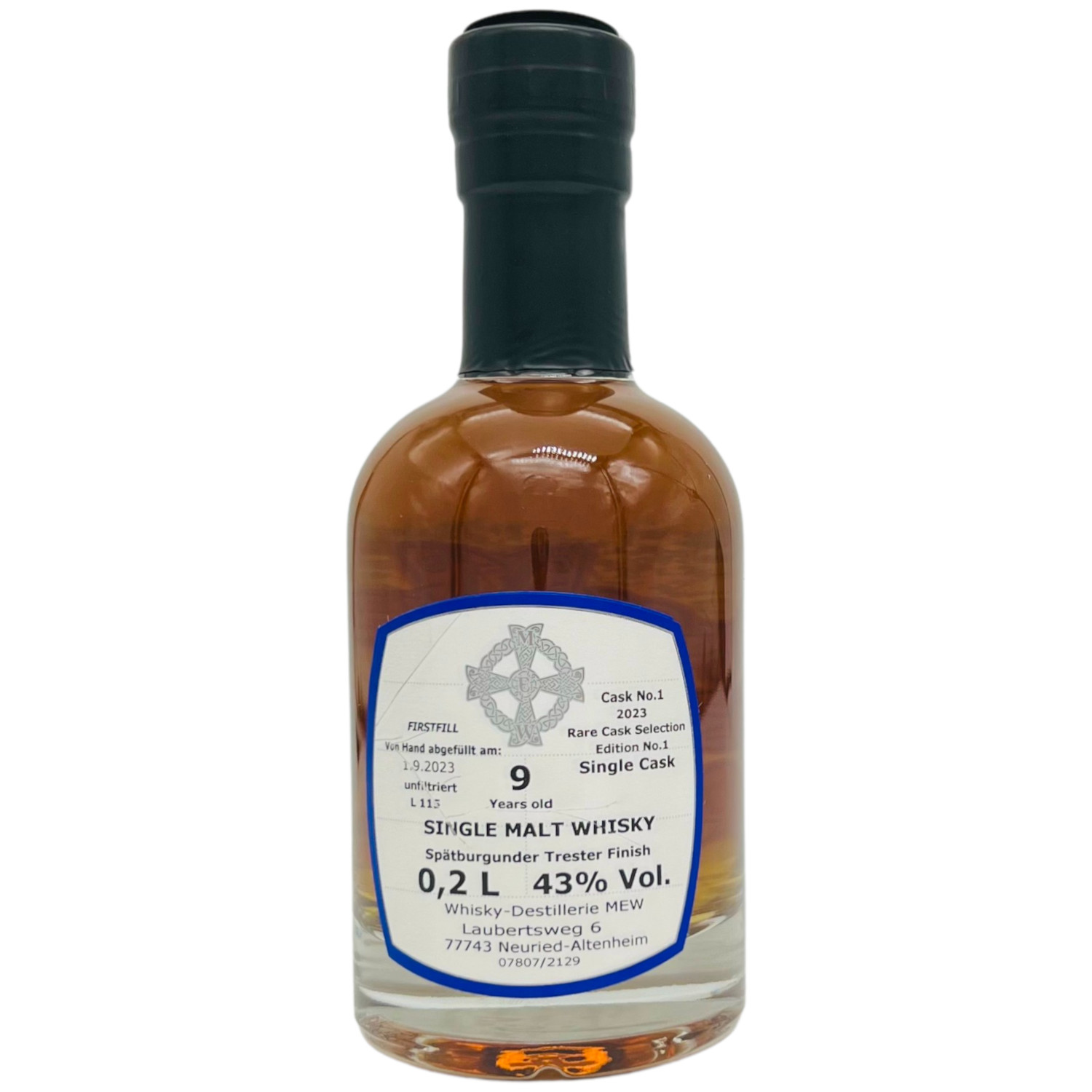 Wurth Whisky Crossover Spätburgunder Trester Finish 9 Jahre 42%vol