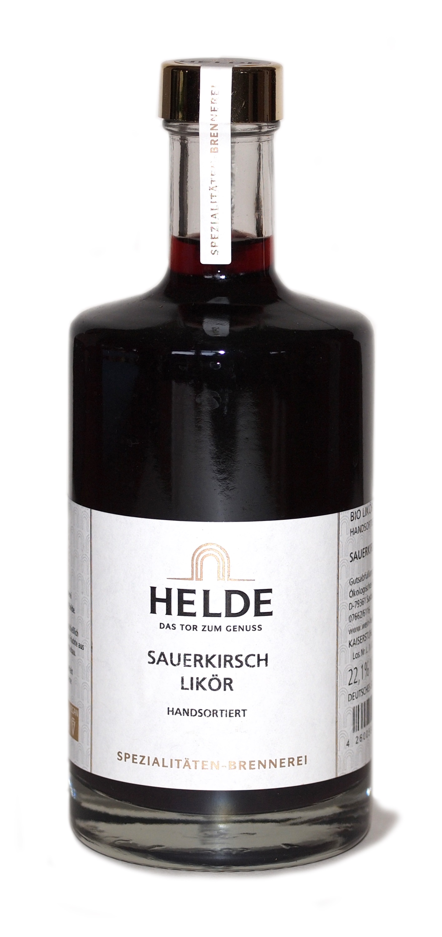 Helde Sauerkirschlikör 21,7%vol.