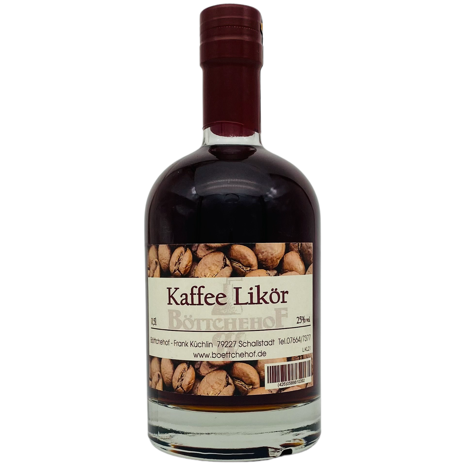 Kaffee-Likör 25%vol. 0,5l Kaffee-Likör 25%vol. 0,5l