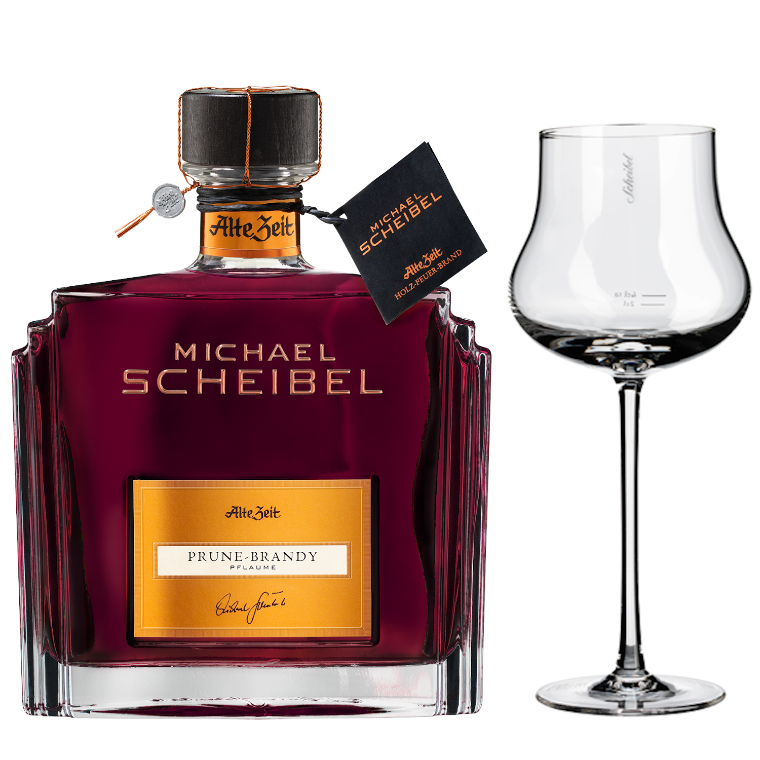 Scheibel Alte Zeit Prune-Brandy 35%vol.