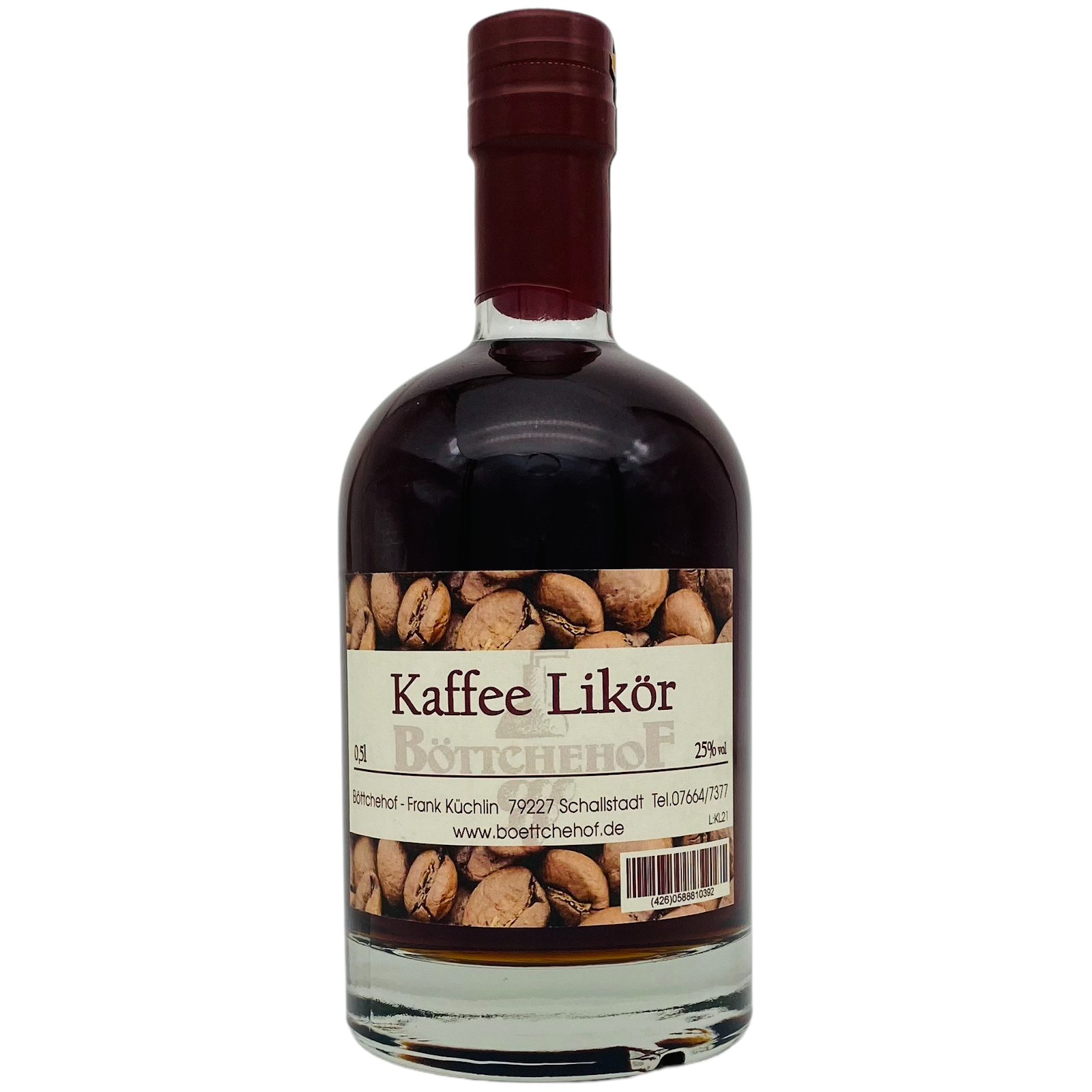 Kaffee-Likör 25%vol. 0,5l