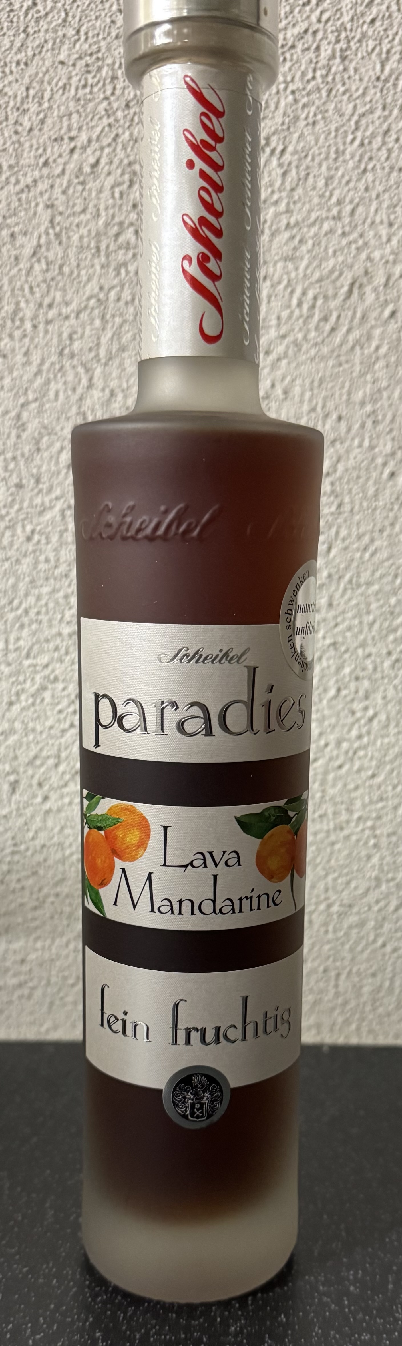 Scheibel PARADIES Lava-Manderine-Likör 0,35l Scheibel PARADIES Lava-Manderine-Likör 0,35l