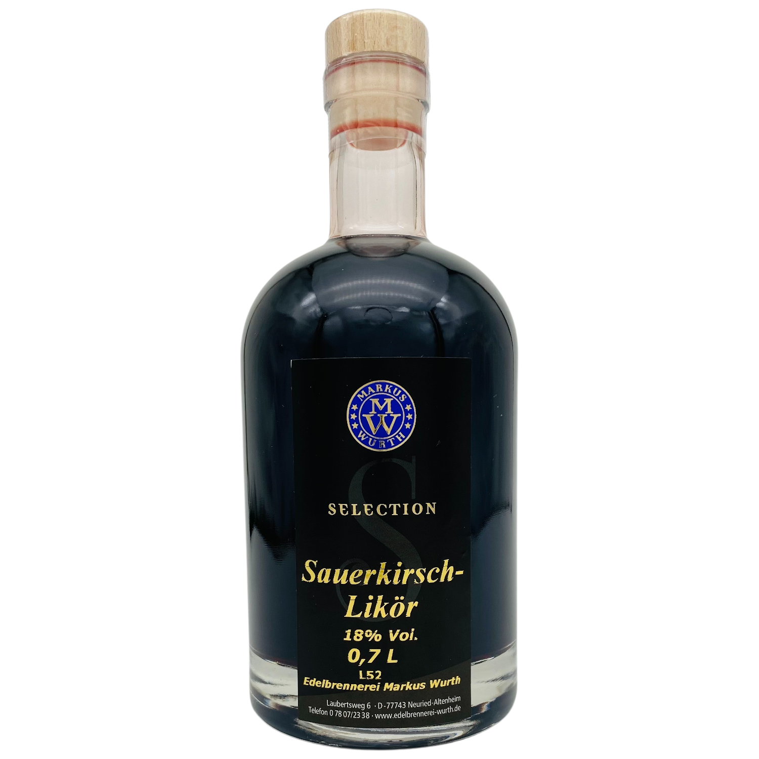 Wurth Sauerkirsch-Likör 18%vol. Wurth Sauerkirsch-Likör 18%vol.