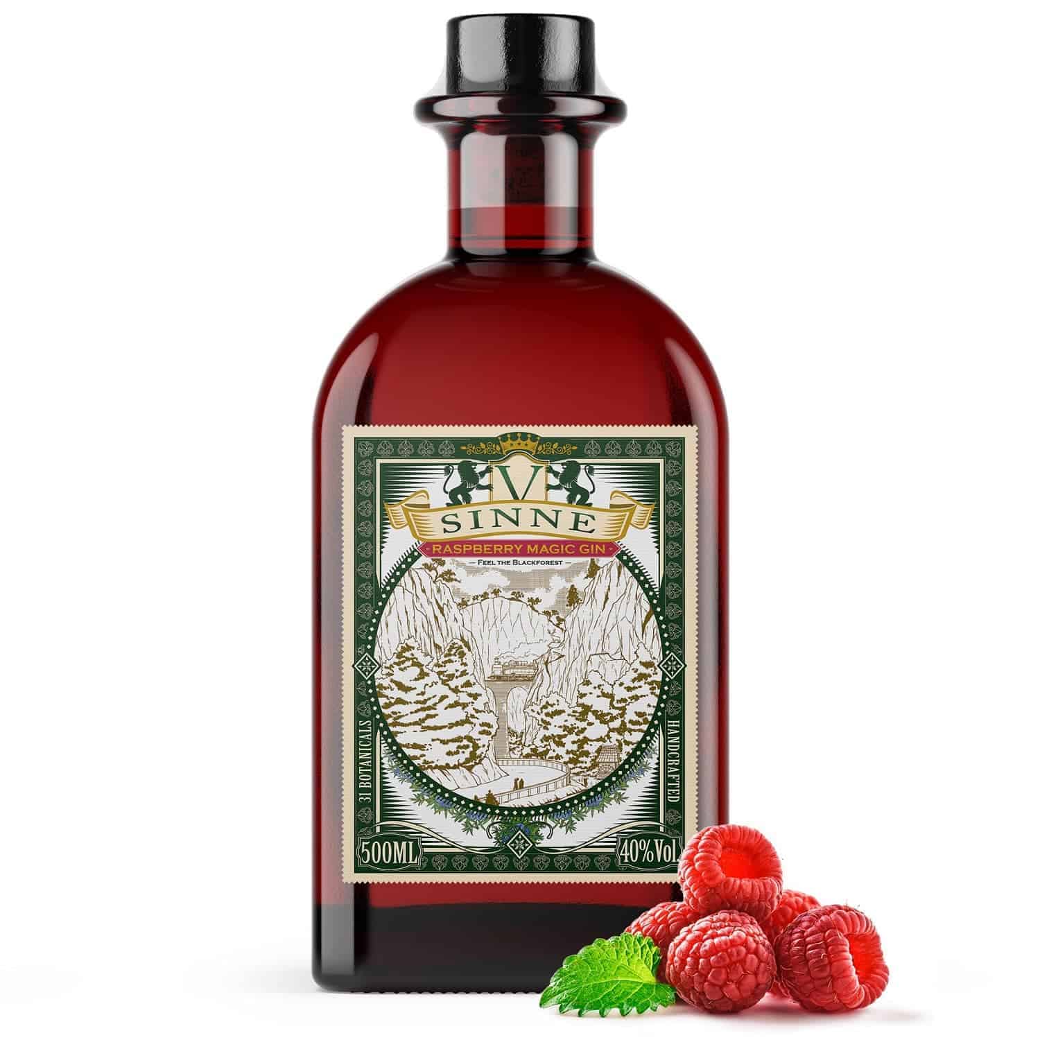 V-SINNE Raspberry Magic Gin 0,5l, 40%vol.