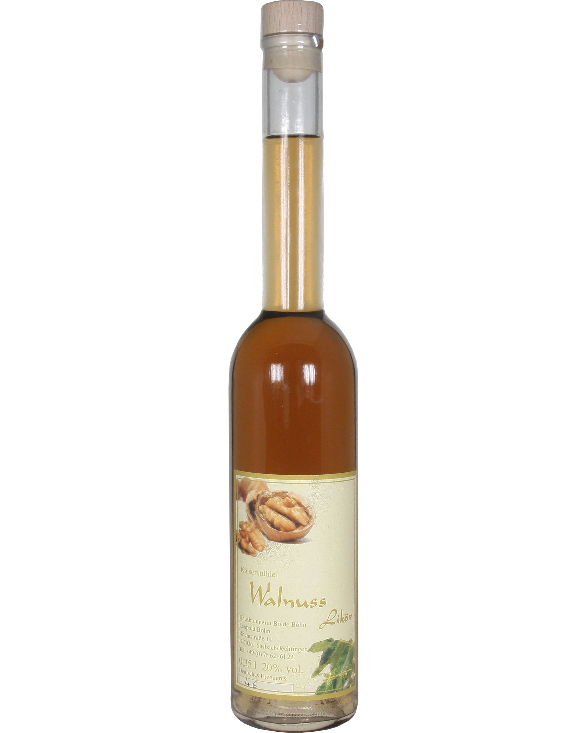 Bohn Walnusslikör 20%vol, 0,35l Bohn Walnusslikör 20%vol, 0,35l