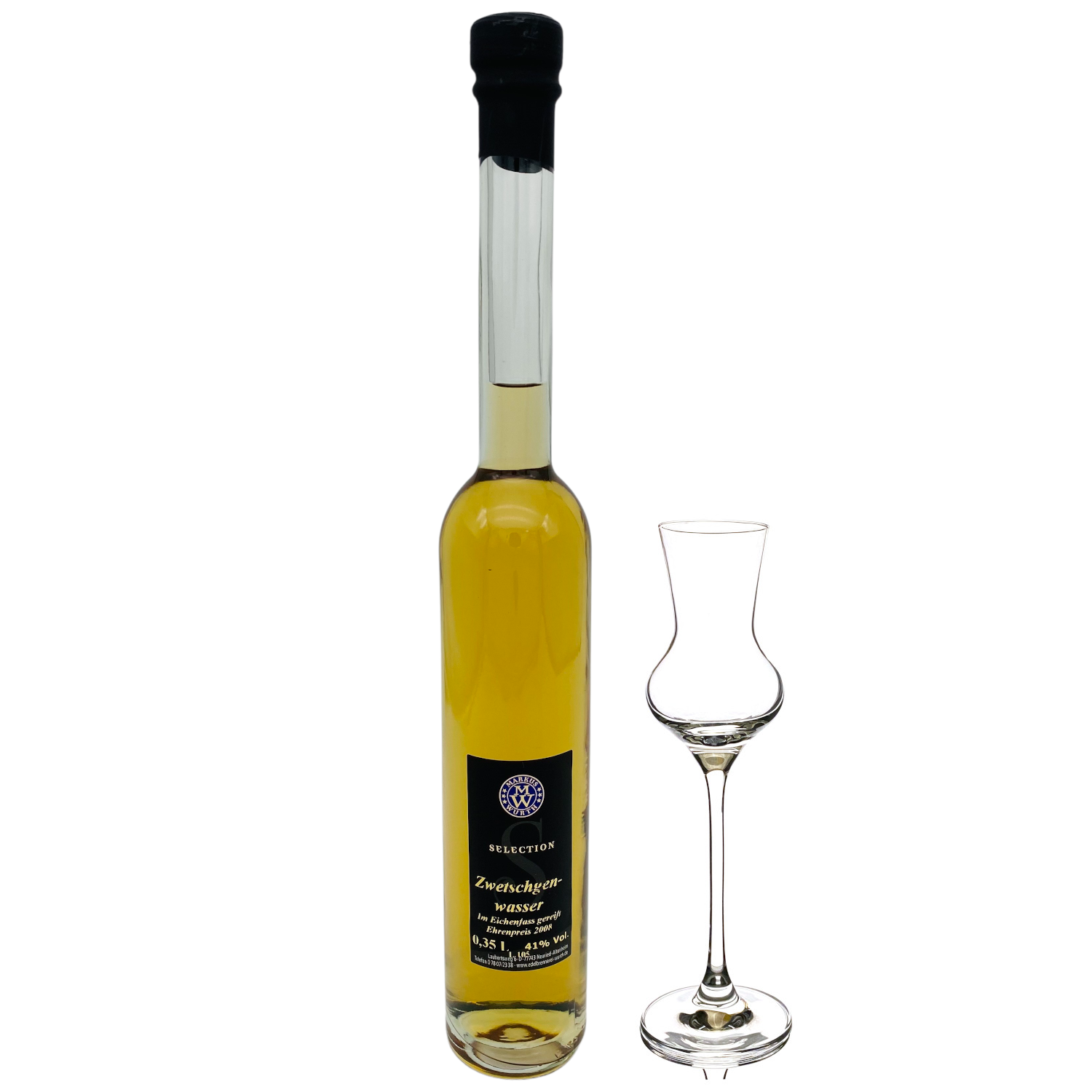 Wurth Zwetschgenwasser im Fass 42%vol.