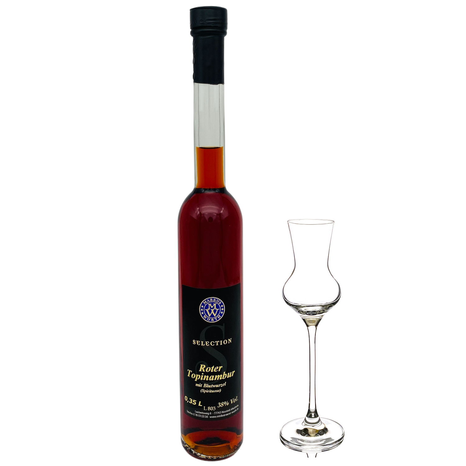 Wurth Topinambur Blutwurz 38%vol. Wurth Topinambur Blutwurz 38%vol.