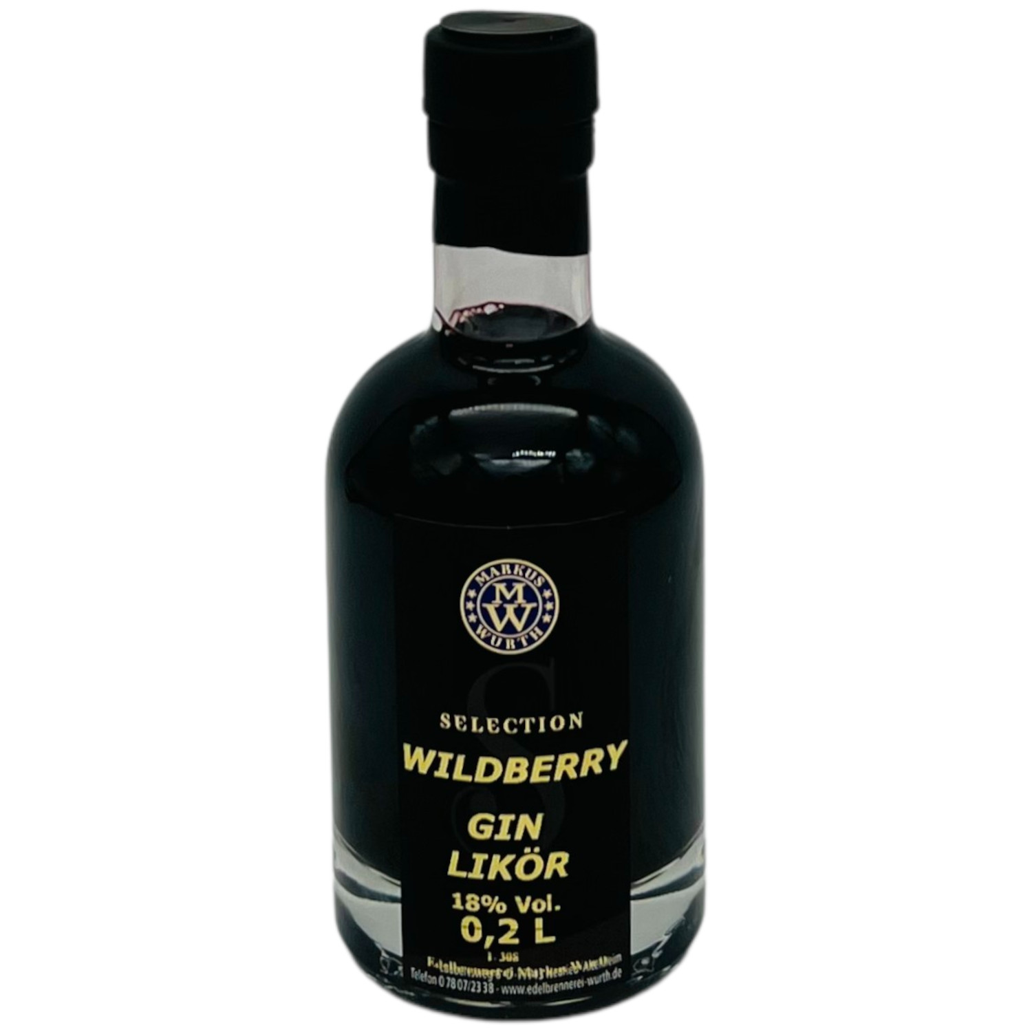 Wurth Wildberry Gin Liqueur 30%vol. | 0,2l | Wu1101527