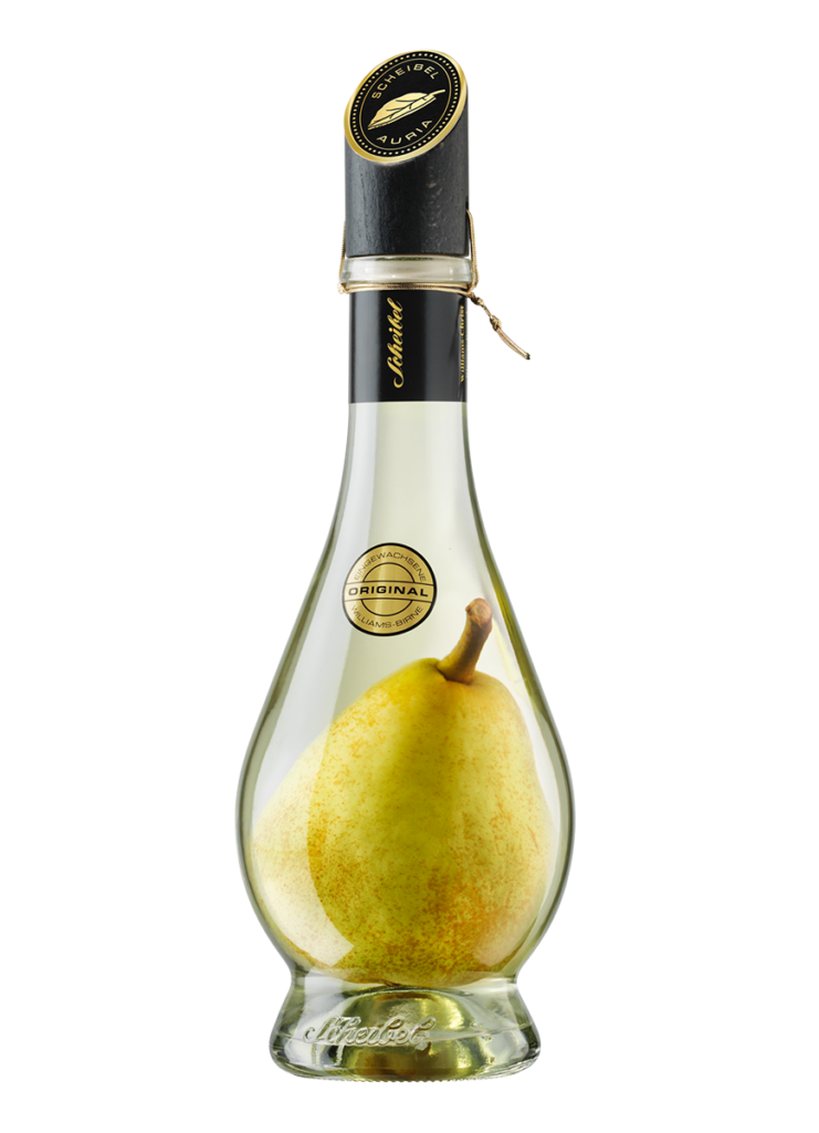 Scheibel Birnenschnaps Birne in der Flasche 40%vol, 0,7l Scheibel Birnenschnaps Birne in der Flasche 40%vol, 0,7l