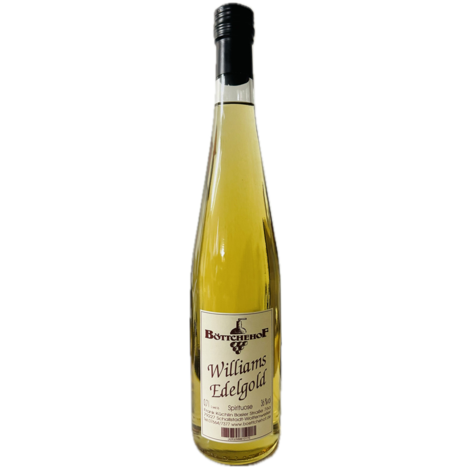 Böttchehof Williams Edelgold Likör