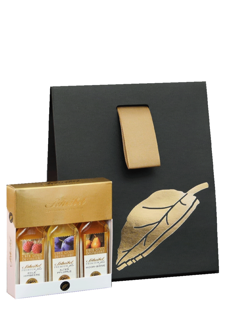 Scheibel Trio Pflümle Ingwer Mandarine  PREMIUMPlus 40-43% Vol.