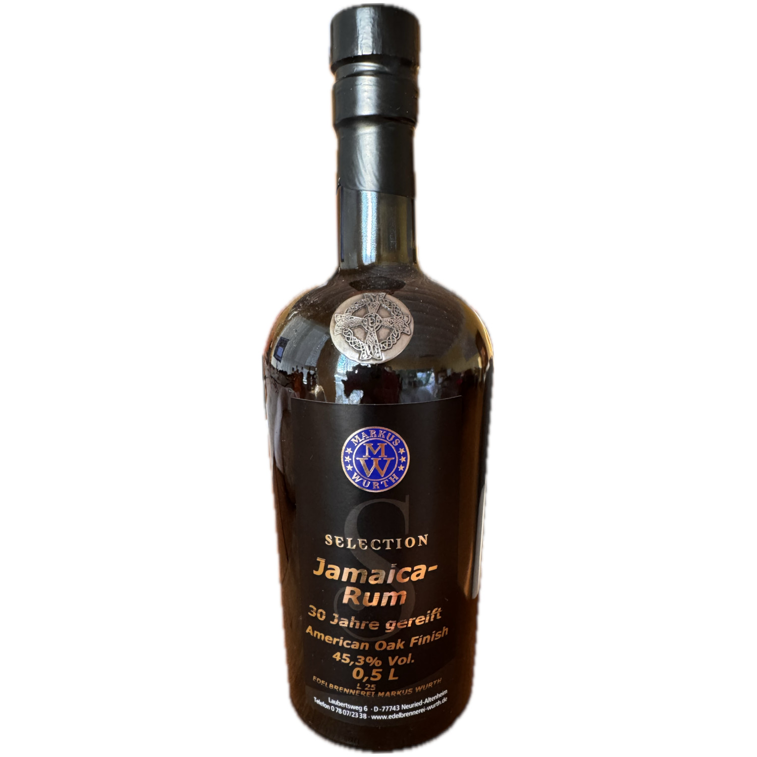 Wurth Jamaica Rum Rare Cask Selection 30 Jahre Fassreife Triple Wood 45,3%vol.
